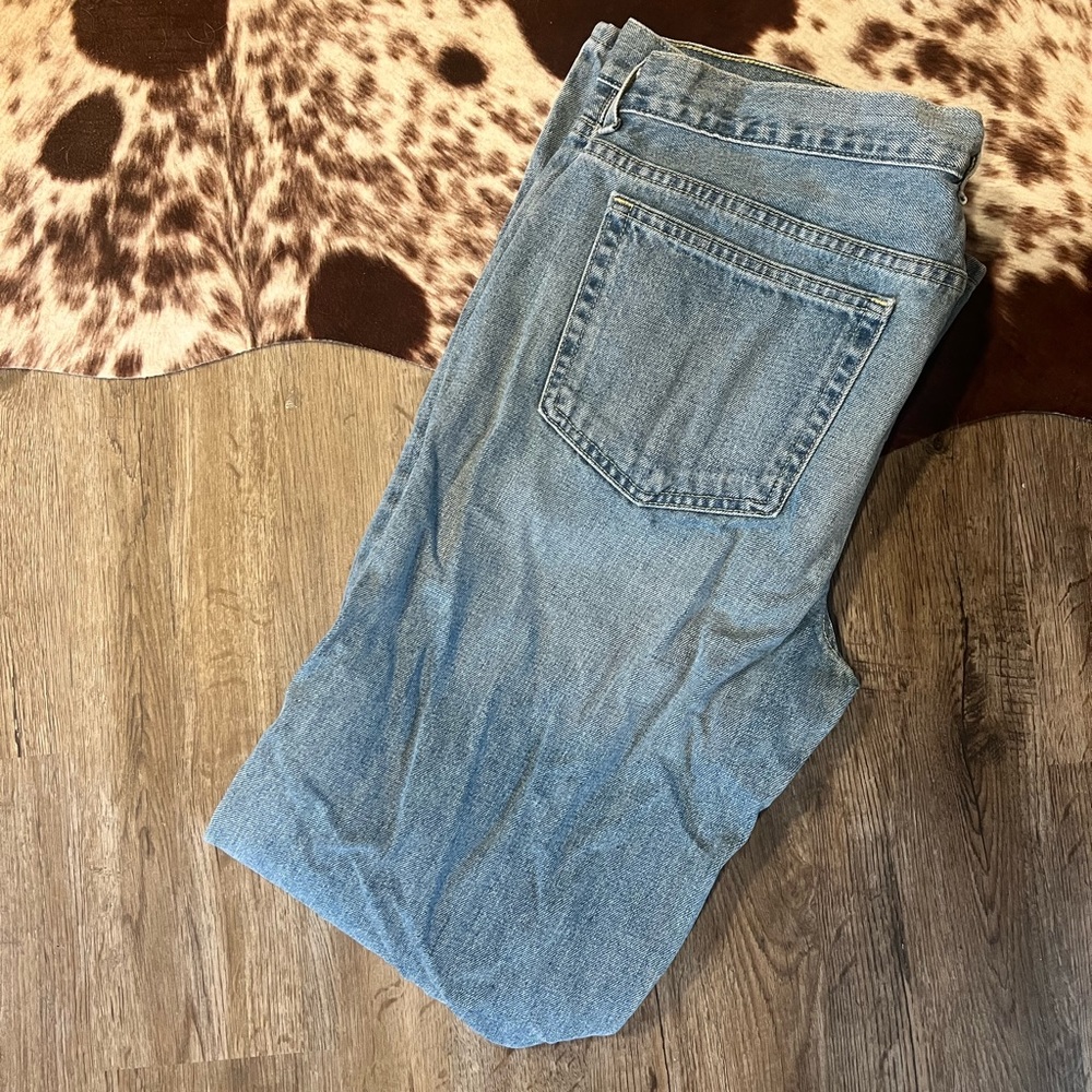 Mens Urban Pipeline Relaxed Bootcut Jeans 36x34